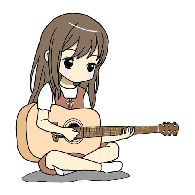 弾き語りイラストのtwitterイラスト検索結果