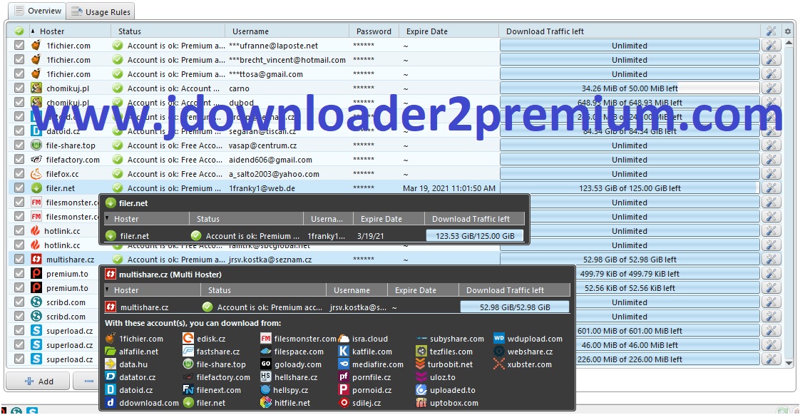 jdownloader 2 premium database jdownloader 2 premium database