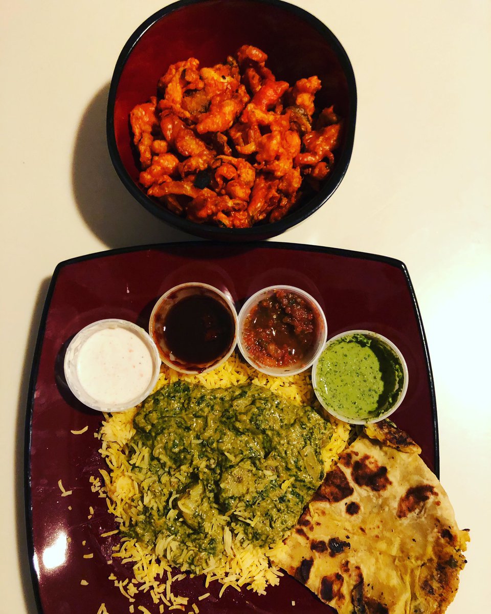 writesharper's tweet image. When you’ve had a migraine for four days and just need comfort food. #migrainessuck #fumigraines #indianfoodmakesitallbetter