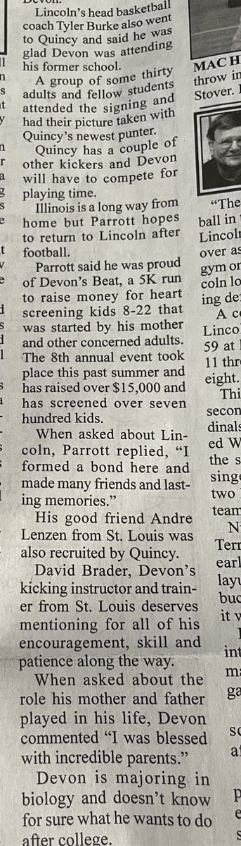 Angela Parrott (@parrottangela) on Twitter photo Love our small community and the support <a href="/ParrottDevon/">Devon Parrott</a> gets! And I love reading an article that is so sweet! These are just bits and pieces of the great articles Sedalia Democrat and Benton co enterprise wrote!!! Reading this for the first time brought all the feels!! Love our small community and the support <a href="/ParrottDevon/">Devon Parrott</a> gets! And I love reading an article that is so sweet! These are just bits and pieces of the great articles Sedalia Democrat and Benton co enterprise wrote!!! Reading this for the first time brought all the feels!!