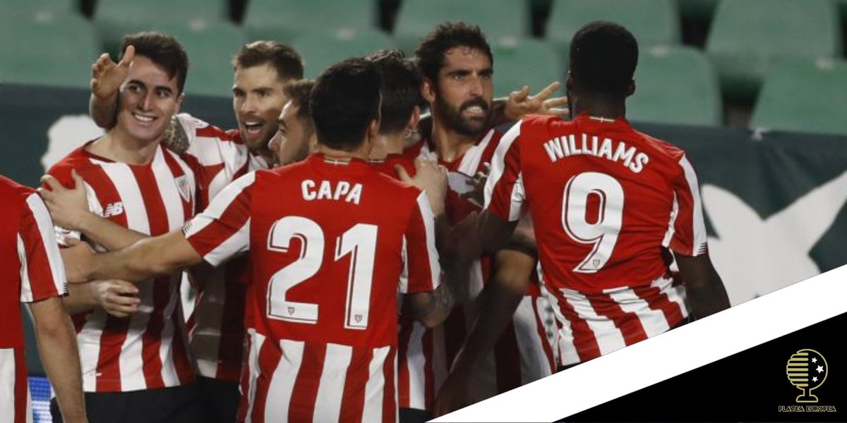 Tras vencer al <a href="/RealBetis/">Real Betis Balompié 🌴💚</a> en penaltis, el <a href="/AthleticClub/">Athletic Club</a> avanza a semifinales en la Copa del Rey.

¿Otro #FCBarcelona - #AthleticClub a la vista? 🤔