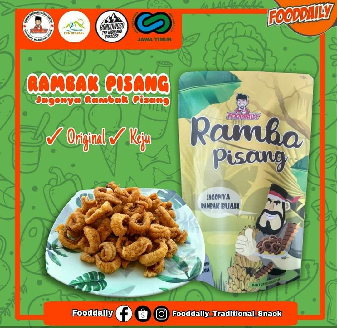 nihmimi's tweet photo. @edi_akhiles Tape Kriuuk dan Rambak Pisang Yaiii.... Produksi UMKM Kedai Santri Bondowoso. Tape (tapi) kriuk. :))) https://t.co/k8vpbBzDJM