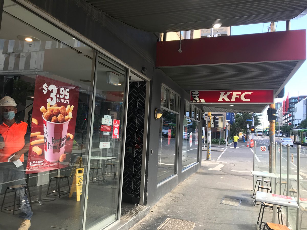 Here is the KFC the guards frequented at