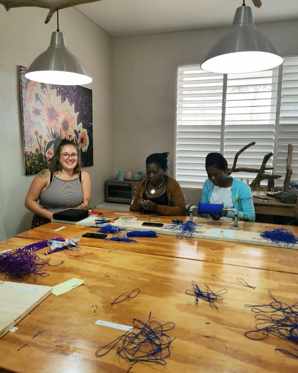 PosLegacy's tweet photo. Behind the scenes at the Vida Plena DR workshop!
Such a wonderful group of women to support and a great cause!
Support them TODAY and purchase their jewelry from our Fair Trade Valentines Sale!
❤️ https://t.co/RKysdG1gos ❤️
#supportwomen #supportwomenofcolor #microloans https://t.co/h8AsNv5rHB