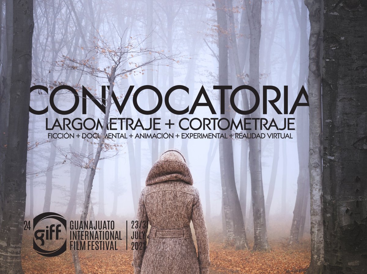 giffmx's tweet photo. Sigue abierta la convocatoria para largometrajes y cortometrajes en competencia para nuestra edición 24, que se hará este año del 23 al 31 de Julio.

Pueden consultar la convocatoria aquí: https://t.co/3PD65Go5aJ https://t.co/M7PLZS2bFf