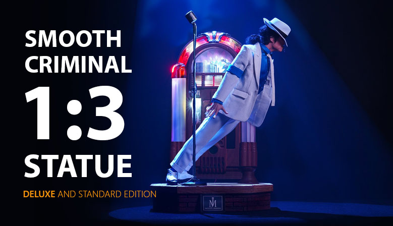 Michaelmaniacom's tweet photo. SMOOTH CRIMINAL STATUE 
Da @PureArtsLimited 60cm di statua. 11Kg di peso versione standard, 22Kg versione deluxe con il jukebox anni '30 ispirato al video. Distribuzione da fine Dicembre 2021. Interessati lasciare un messaggio. DETTAGLI QUI: https://t.co/qqfr3fb4Bs https://t.co/sKytJa69Ko