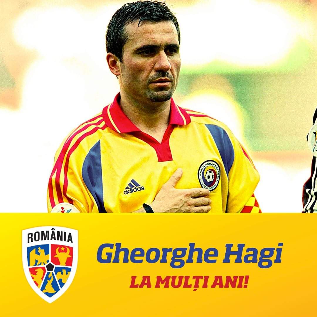 Happy birthday Gheorghe Hagi! 