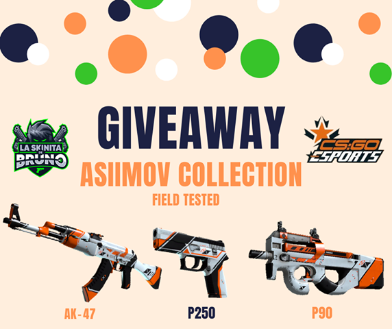 CSGO_SportsLive's tweet photo. La Skinita de Bruno, we are making a giveaway of an Asiimov Collection
Like La Skinita de Bruno on Facebook , Write a comment with your steam nickname and tag 2 friends The giveaway will be streamed in Bruno’s page
https://t.co/mPAIbTK8s1
#CSGOGiveaway  #CSGOGiveaways #csgoskins https://t.co/AKWVLzzc8I