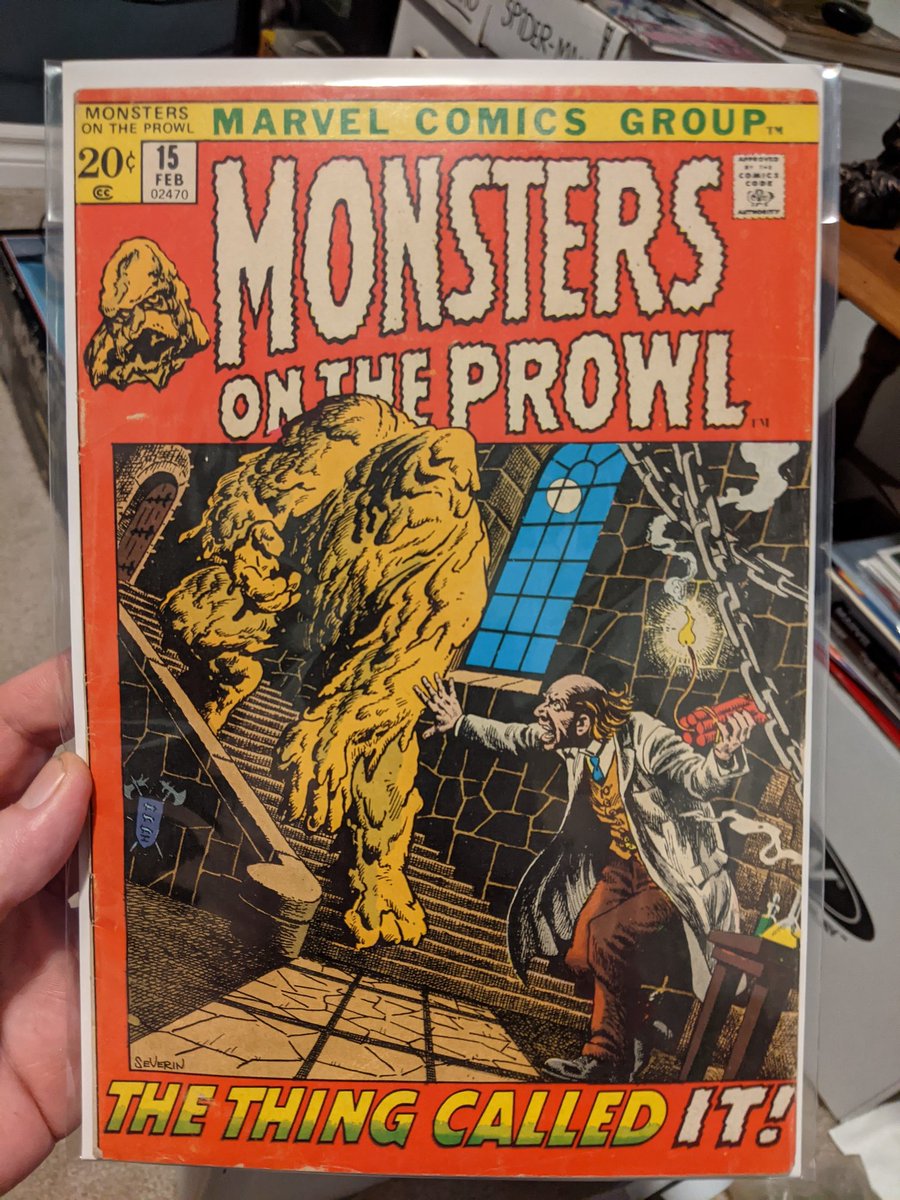 ether_enth's tweet photo. Classic Marvel from February 1972. Monsters on the Prowl #marvelcomics #monsters #classicmarvel #vintagemarvel #retromarvel #comicbook #nerdlife #kidsontheescalator https://t.co/3nc0ibPEVg