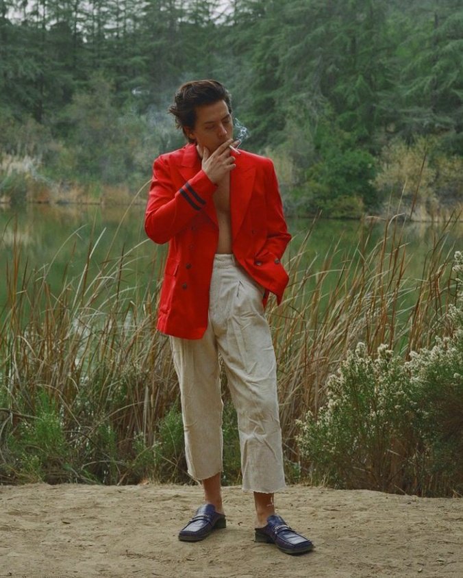 "Don't tell my dad."