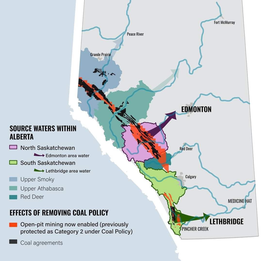 There's SO MUCH at stake if open-pit coal mining is allowed to proceed, not least of which is water contamination. Drinking water for 1.7 MILLION Albertans.There is NO technology to mitigate selenium pollution. See the $$$ failed experiments by Teck: https://bit.ly/2LjhKrN&nbsp; 13/