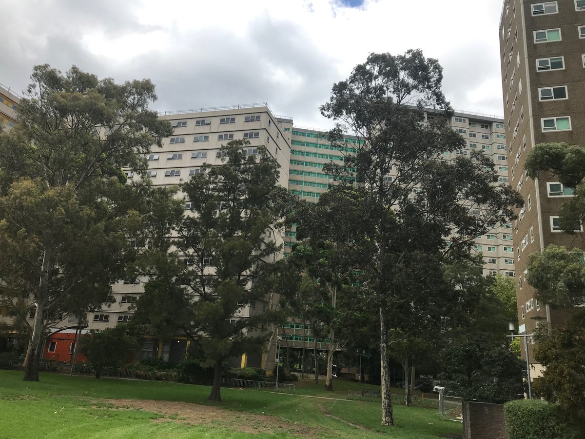 The North Melbourne/Flemington Housing Towers. Victoria’s largest cluster at 310 cases. The site of a controversial hard lockdown in July where residents could not leave the building. Those at 33 Alfred Street had to endure the full two week shutdown, and had the most infections.