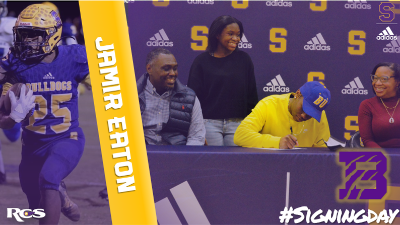 smyrnafootball's tweet photo. Congrats Jamir Eaton who signed a scholarship to attend and play football at Bethel University. @Jamir_Eaton @BU_FootballTN https://t.co/RrwJEBTOdb