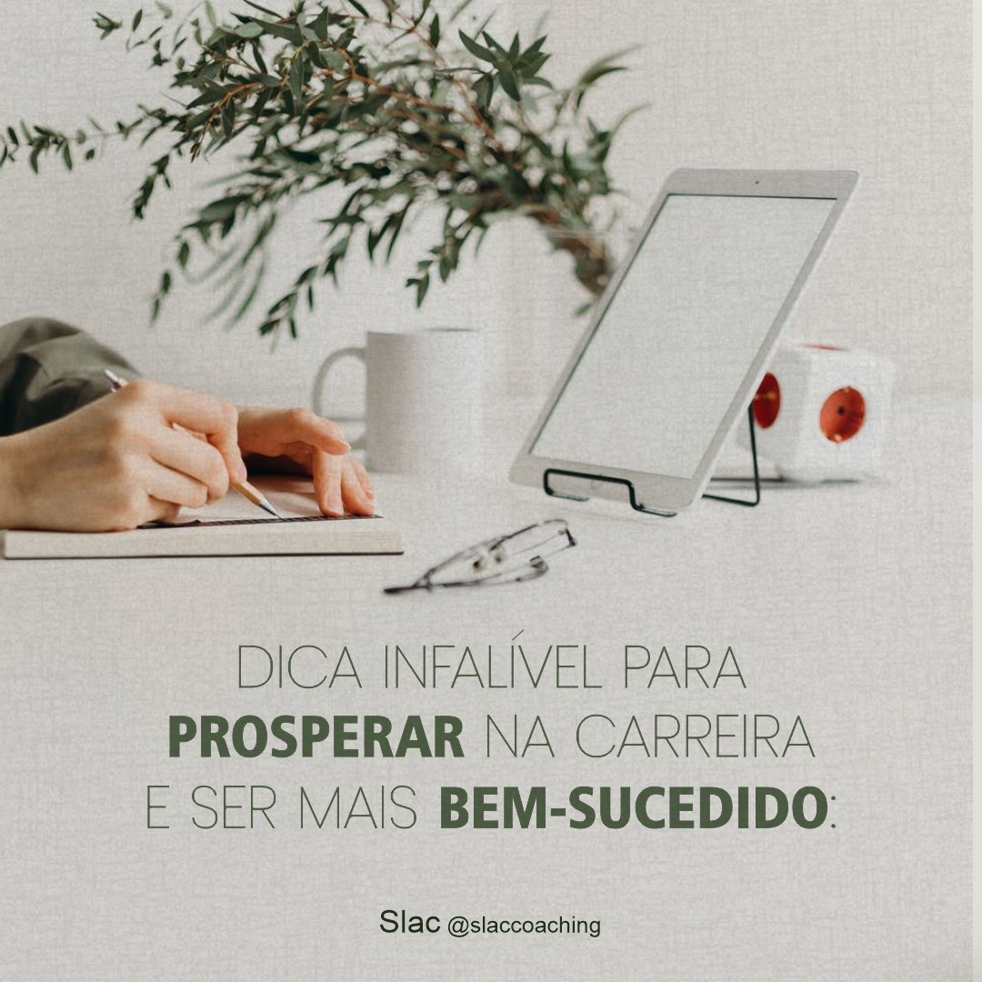 SLACCoaching's tweet image. Ser um profissional de sucesso é o desejo da maioria das pessoas que se dedicam a uma atividade que exige suas competências e habilidades diariamente.

- Seja autêntico
- Seja sincero
- Desafie-se
- Seja atencioso
- Tenha sempre metas definidas