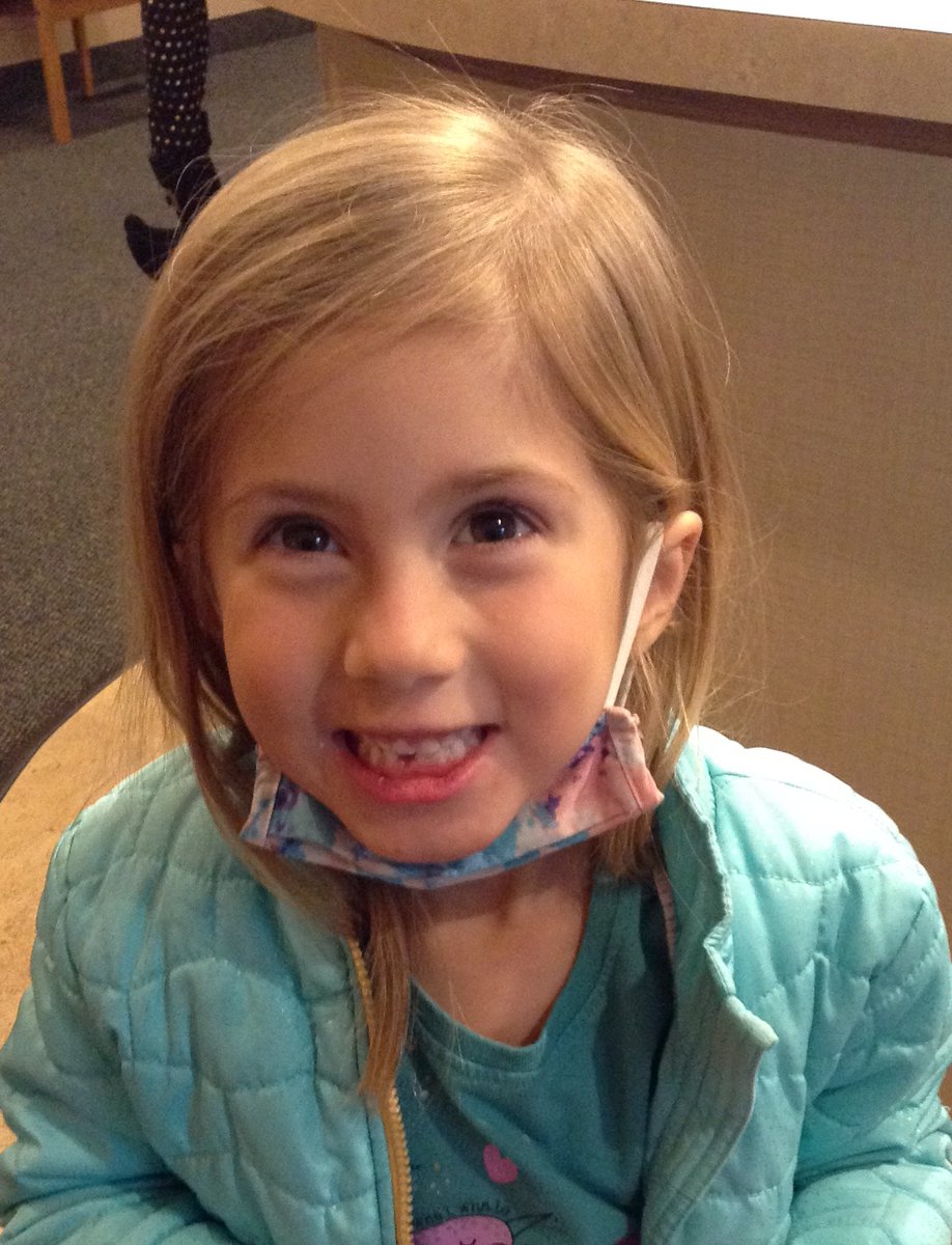 Hadley is in the No Cavity Club! Toothfully yours, Dr. Patty