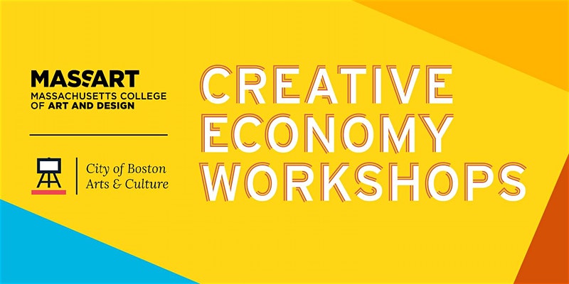 We're partnering with <a href="/MassArt/">Massachusetts College of Art and Design</a> on the Creative Economy Workshop series-- free virtual workshops on a variety of subjects related to successfully running a small creative business. Coming up are workshops on grants and proposals for artists on 2/20 and 2/22 ow.ly/y8et50DrCrF