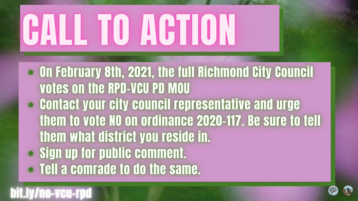 CALL TO ACTION: City council votes on ORD 2020-117 on 2/8. contact your city council rep and urge them to vote NO on ORD 2020-117 (be sure to tell them what district you reside in) sign up for public comment tell a comrade to do the same