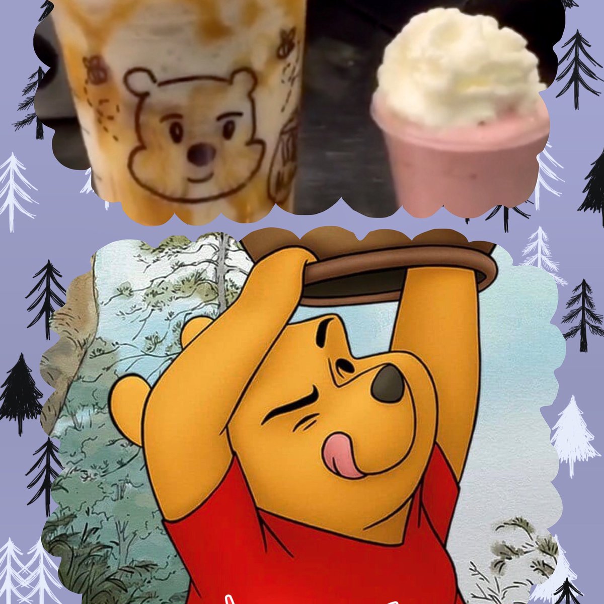 Winter, summer, spring or fall... Frappuccino’s are the best of all! Come visit #BNNashua #BNCafe for a secret drink... Winnie the Pooh! A delicious mix of honey, vanilla bean, and caramel will make you smile! 🧸 🧋