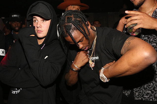 travis scott and justin bieber - maria i'm drunk (2015)
