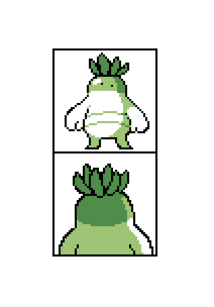 I hear your requests for an alternate evo that retains more characteristics of the baby onion. What about one of those daikons that looks like a person 