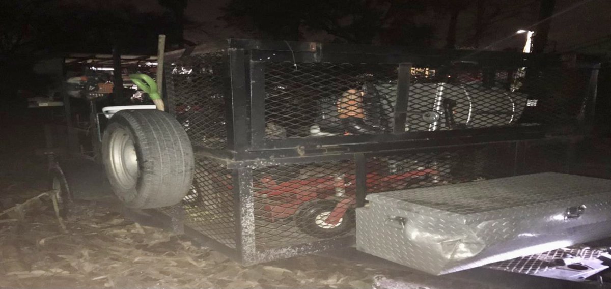 HCSO_SEBFOD's tweet image. On Jan 20, 2021, our Auto Theft Pro-Active Unit was notified of several possible stolen trailers. As a result of the investigation, approximately $120,000 worth of stolen property was returned to the owners. The suspect was identified and charged with Aggregate Theft. #hounews