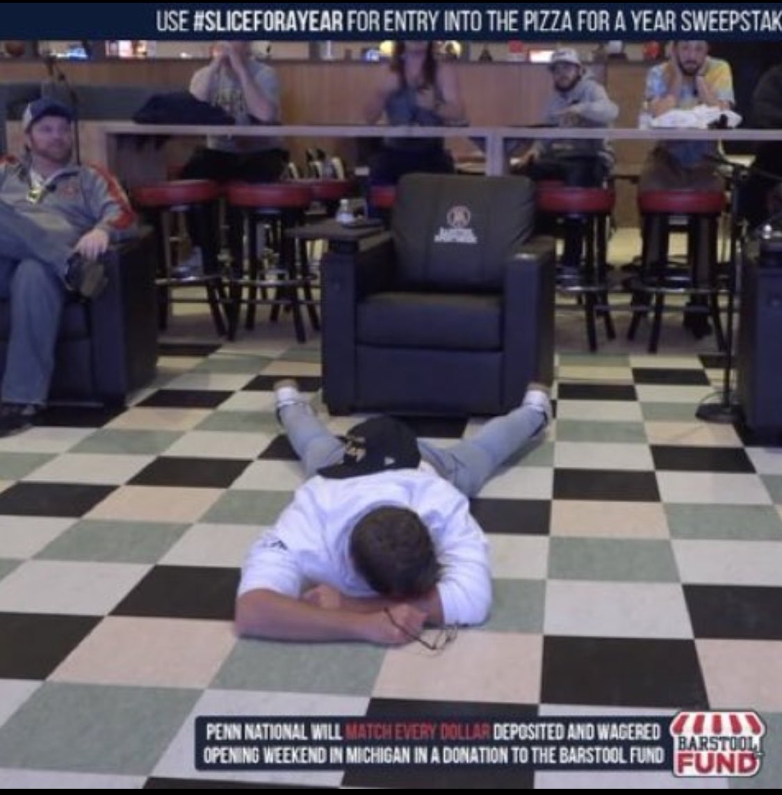 stoolgambling's tweet photo. Name a sports moment that has left you like this before? https://t.co/lJSFSGZv2J