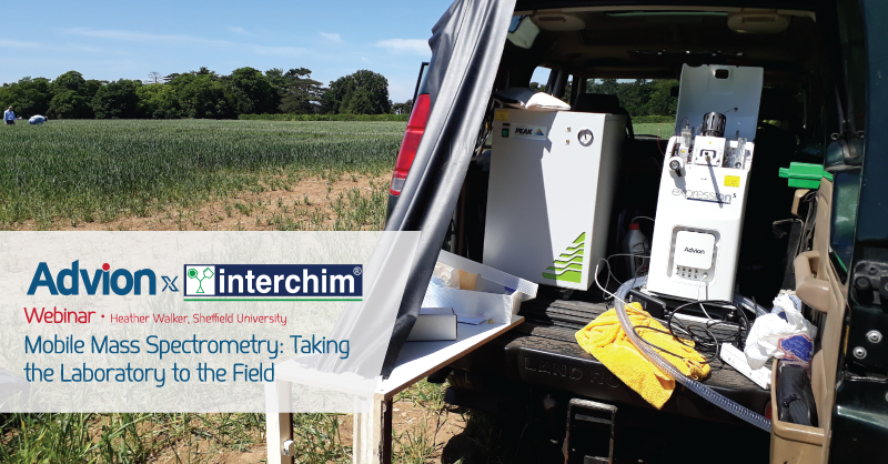 AdvionInterchim's tweet photo. Take your mass spec on the go and into the field! Watch our webinar to see how Dr. Heather Walker and her team outfitted a mobile mass spec vehicle with the Advion expression CMS to analyze wheat samples directly in the field.
#AdvionXInterchim #MobileMassSpec #CompactMassSpec