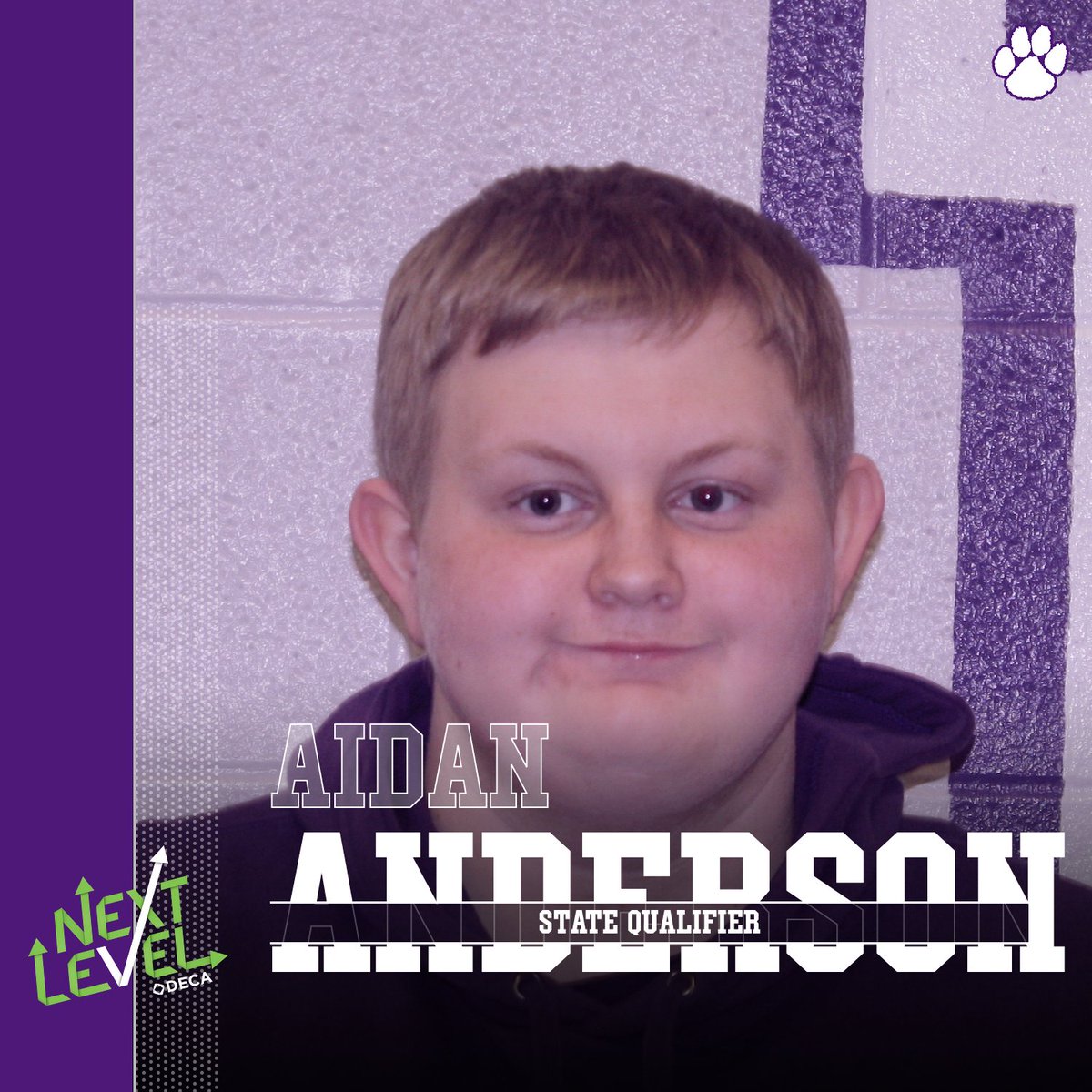 PHSPantherDECA's tweet image. Our third State Qualifier is Aidan Anderson! He qualified in the Food Marketing Series Event. Congrats Aidan. We are proud of you. #nextlevel #tndeca