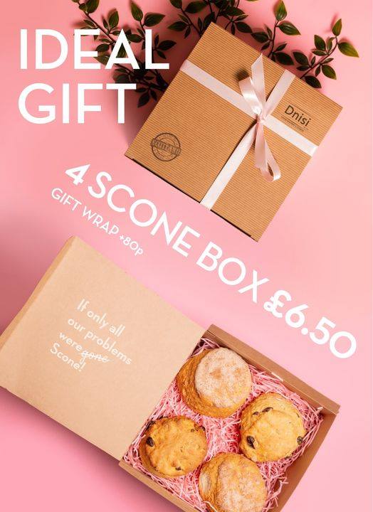 HamiltonOurTown's tweet photo. What a lovely gift idea from Dnisi Coffee - freshly made scones gift wrapped for you to take away and enjoy with somebody you love! And whilst you are there, pick up a delicious takeaway coffee too (& stock up on coffee beans for home too!) ❤️
#shophamilton #keepitlocal https://t.co/COcKxizL2p