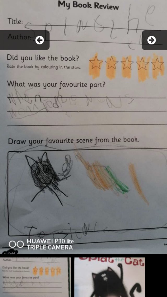 LaceyfieldsRec's tweet image. Amazing to see some many of the children in Bains class sharing their favourite books and writing book reviews! So proud of all of the parents and children! Keep going! We can do this!