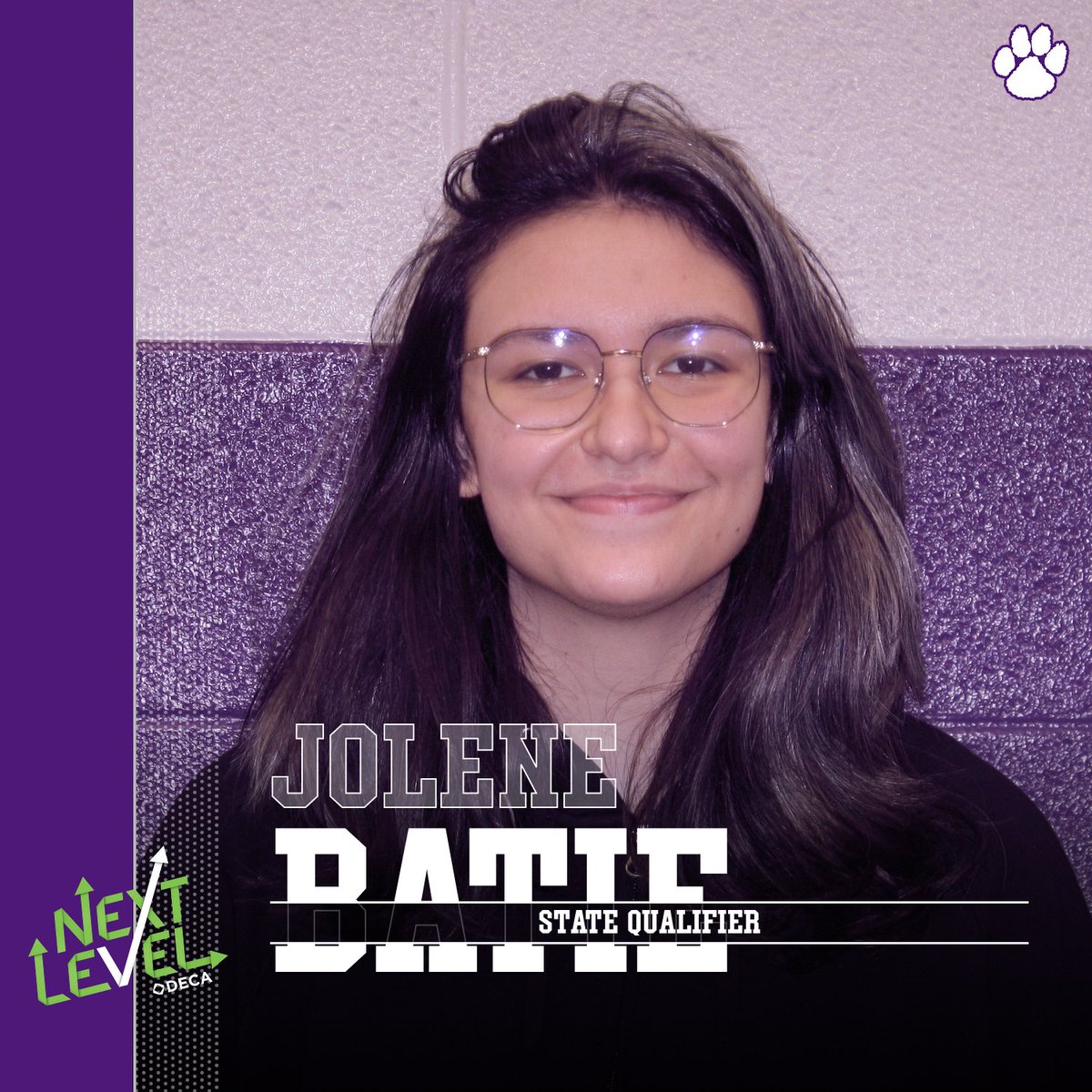 PHSPantherDECA's tweet image. Our fourth State Qualifier is Jolene Batie! She qualified in the Business Service Marketing Series Event. Congrats Jolene. We are proud of you. #nextlevel #tndeca