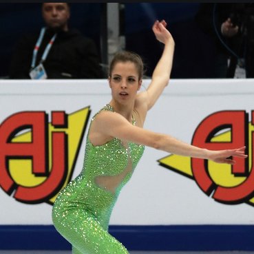 2004: the international skating union decrees that female skaters can wear pants (except for ice dancers), leading to bodysuits worn by irina slutskaya (2005) sarah meier (2006) and in then 2018 being brought back by carolina kostner and mae berenice-meite