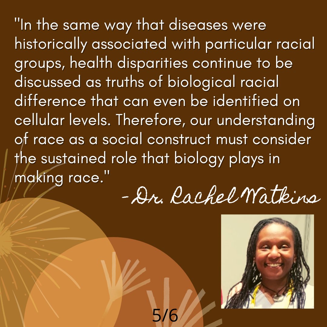 Dr. Rachel Watkins. 2012. Biohistorical narratives of racial difference in the American Negro: Notes toward a nuanced history of American physical anthropology. Current Anthropology, 53(S5), S196-S209.  #AnthroTwitter  #BlackInBioAnthWeek  #RaceAndBioAnth