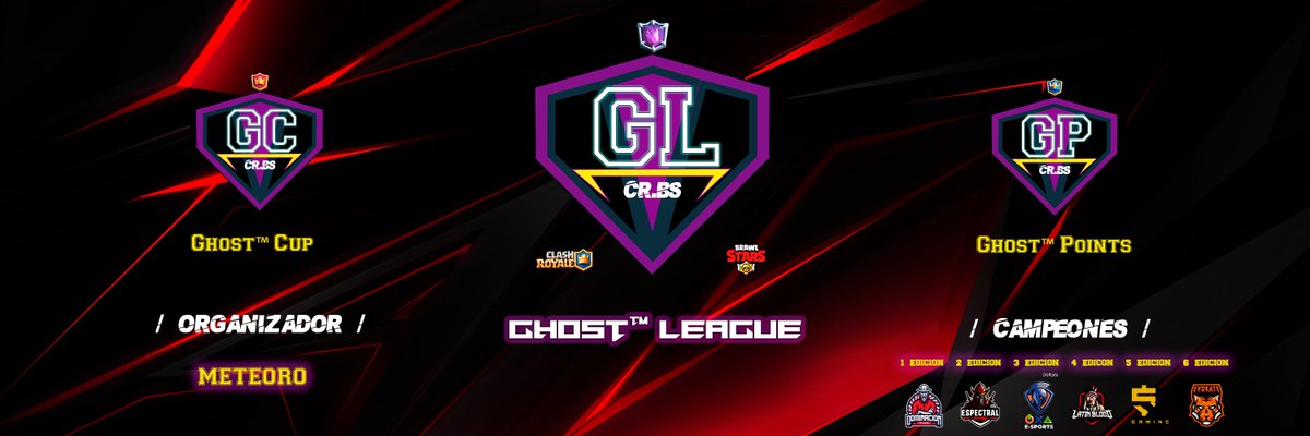 #CR |👊Buenas tardes👊

1° Cambio Importante🎨

Excelente día para todos, nosotros iniciamos con el cambio de nuestro nuevo Header Actualizado con nuestro nuevo Campeón🏆

Y damos paso a la 7 Edición la cual la Iniciamos muy pronto.

#GhostLeague 
#CHIEVEVICTORY