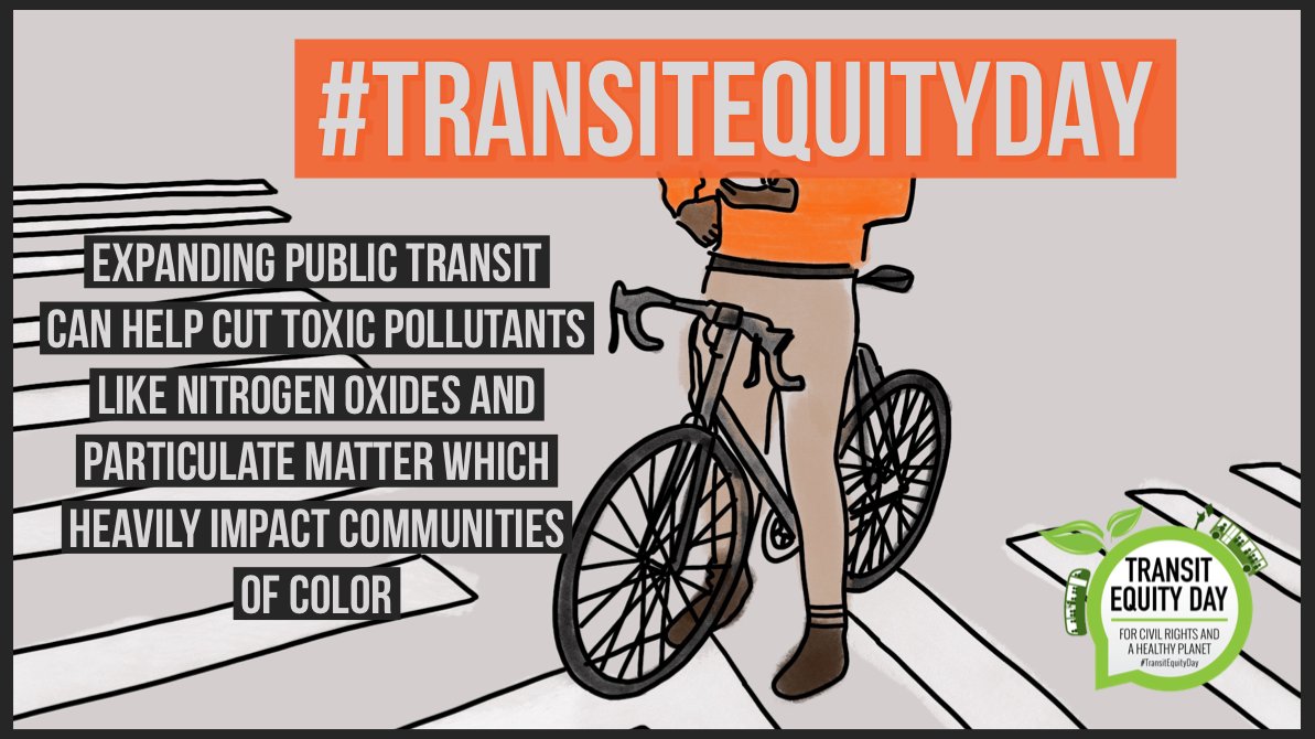Emissions in high traffic areas can have dramatic effects on the health of residents, leading to respiratory and pulmonary health issues. 

The solution? Expanded, electrified public transit. 

#TransitEquityDay #RosaParksDay bit.ly/savetransit2021