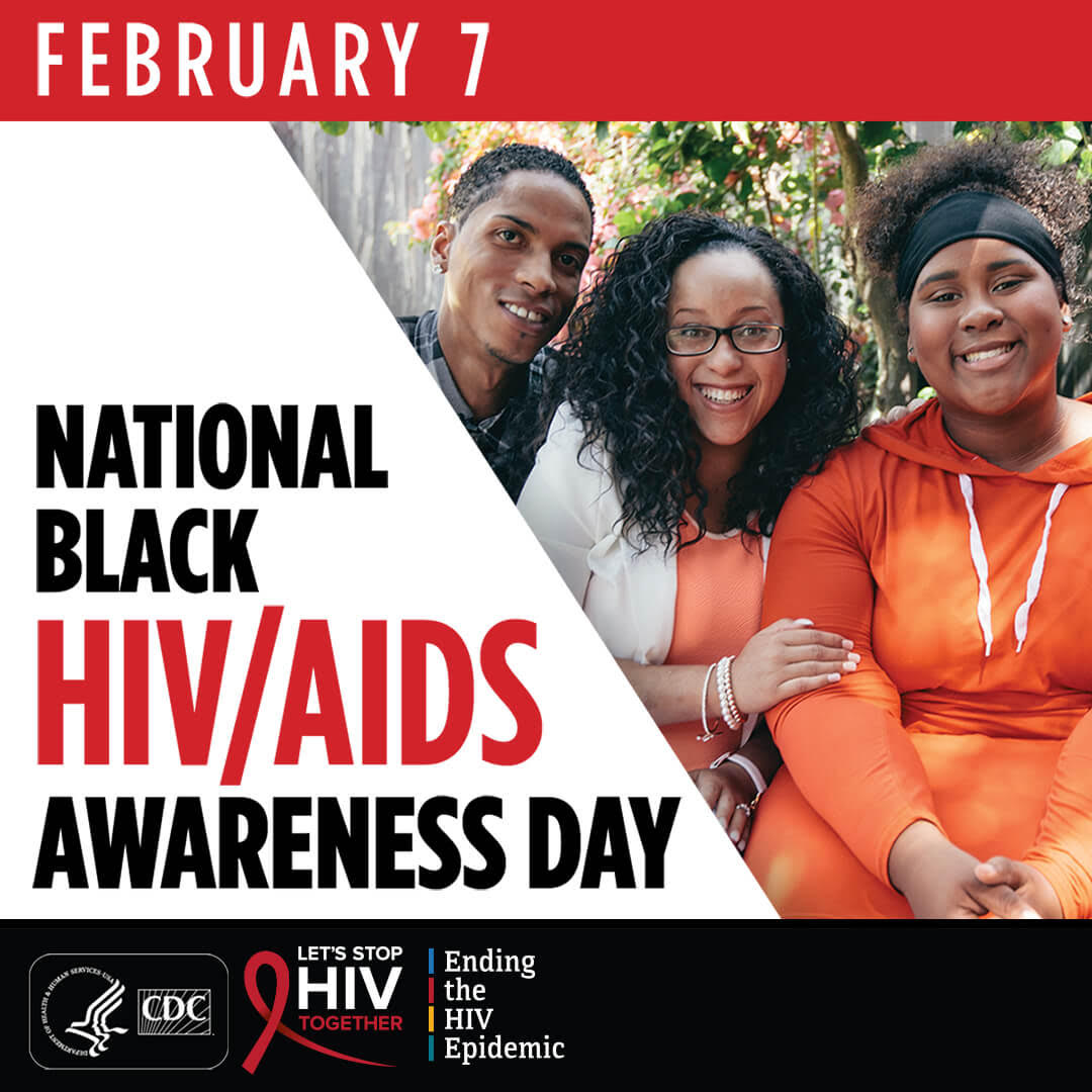 BostonConnected's tweet photo. Feb 7 is #NationalBlackHIVAIDSAwarenessDay. We've made great strides against HIV, but Black people continue to be disproportionately affected by HIV every year. @MACinBoston is committed to changing this.  
DM us to schedule a FREE HIV test today &amp; ask about #PrEP to prevent HIV! https://t.co/jGyHug1df9