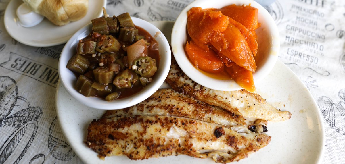 Evelyn's Soul Food 3014 N. 74th E. AveWanda J, owner of Evelyn’s, got the name and inspiration from her mother Evelyn, who taught her how to cook from the soul. She also owns Wanda J’s Next Generation Restaurant in the Greenwood District. http://www.evelynsoulfood.com/&nbsp;