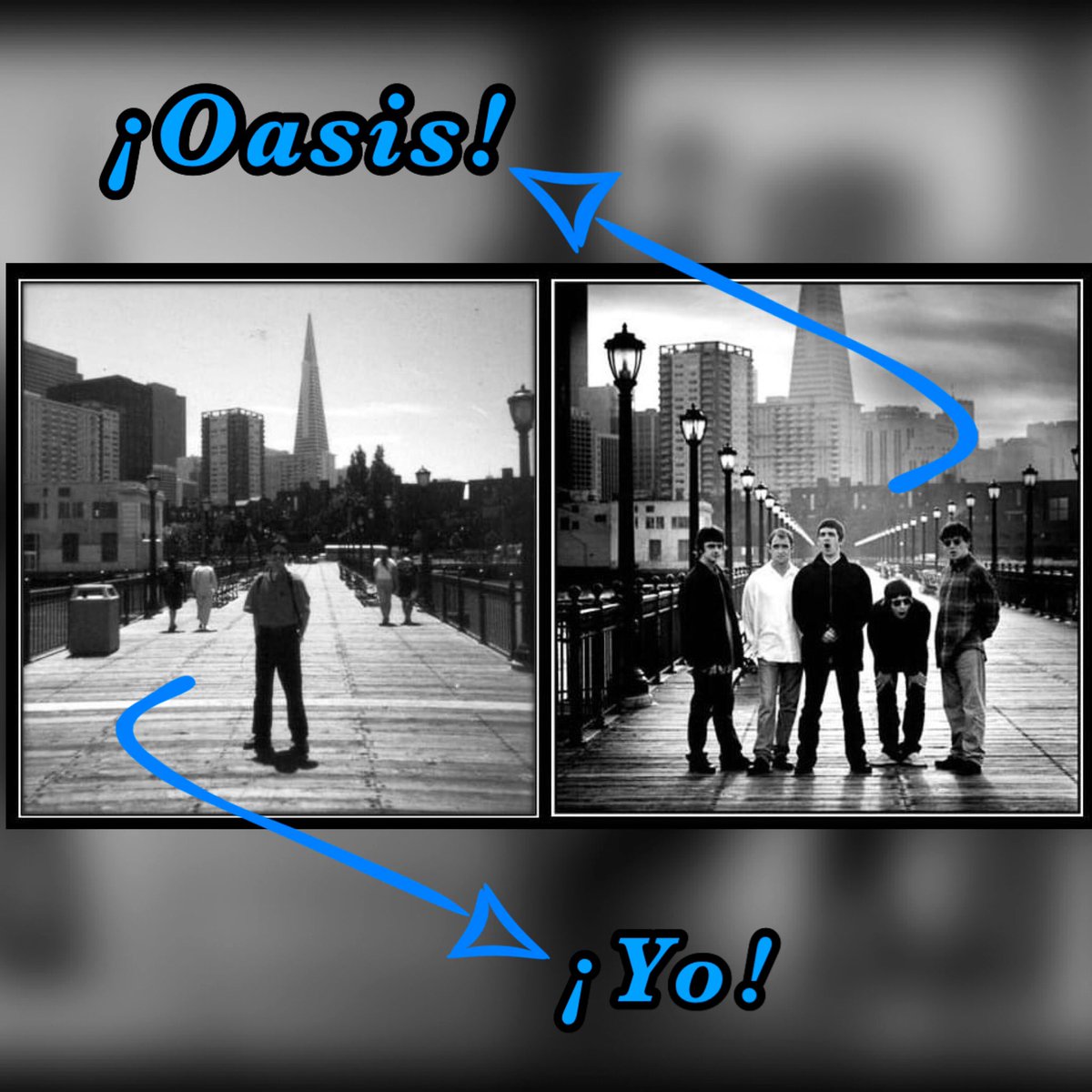 GermanLoero's tweet image. ¡Debí comprar una cámara mejor! ~ I should have bought a better camera!
Año ~ Year 2001 #SanFrancisco 
#MismoLugar #SameLocation #SameSpot #MismoPunto #Oasis #USA #TBT #ThrowBackThursday @oasis