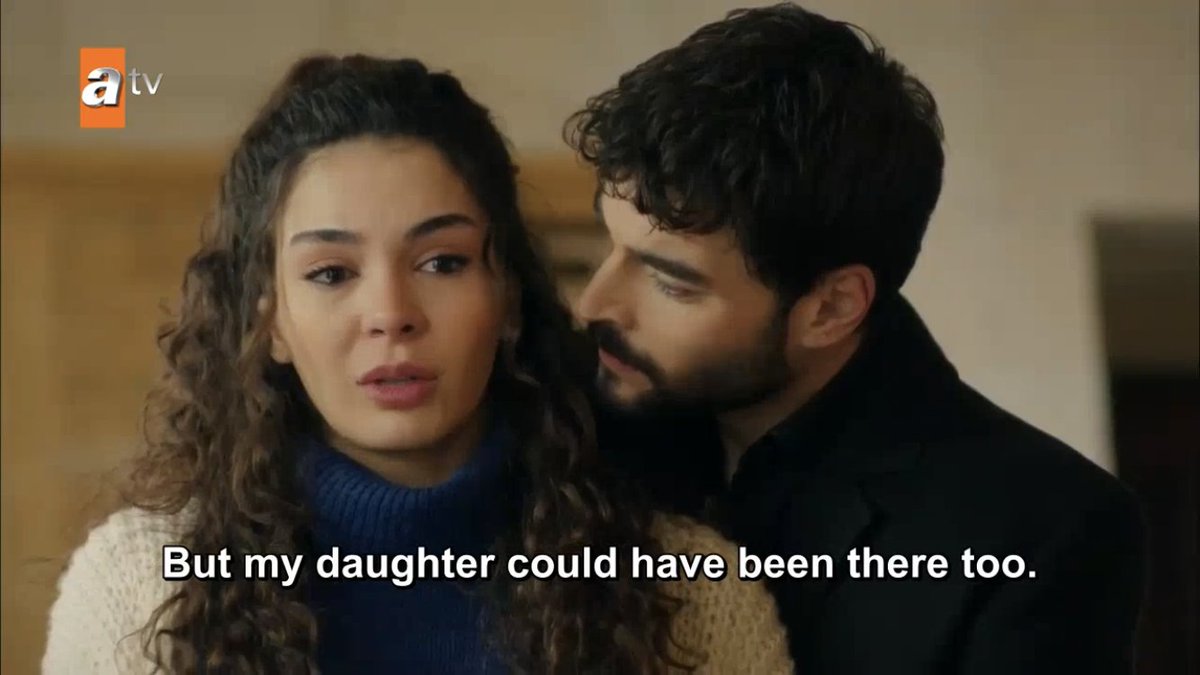 Reyyan opens up about her miscarriage and cries— and he gets a phone call and tells her “don’t think of the bad”. She tells him “if it wasn’t for my baby I wouldn’t endure this.” These are huge, red flags screaming that she is not okay  #Hercai