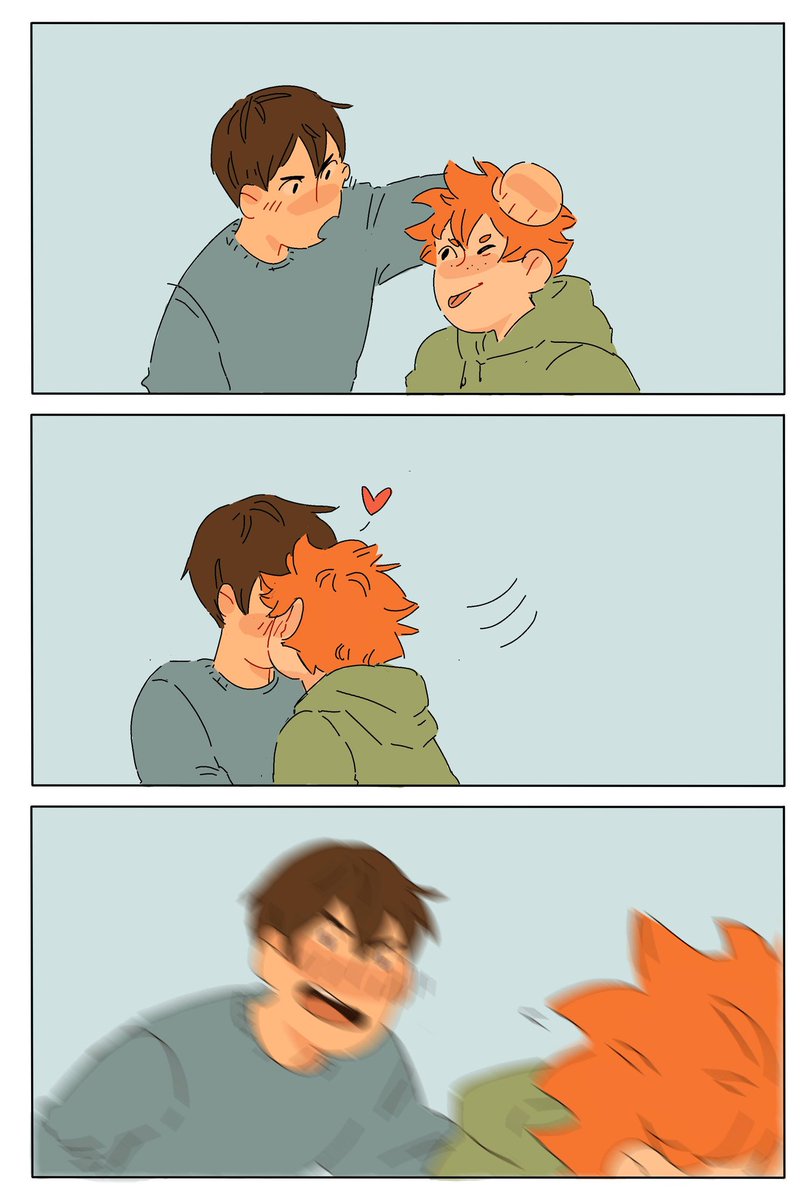 soyochii's tweet photo. Am I a lil jealous of their relationship?? ...yes😭
#haikyuu #kagehina #kageyamatobio #hinatashoyo https://t.co/qgofZIk8qr