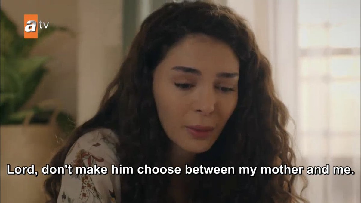 R never wants to be in the way of M/D relationship. She says that his happiness is her happiness&we see that in her eyes. But if she continues to put herself aside it won’t be enough anymore. R identified what we were already asking-- if M had to choose, who would it be?  #Hercai
