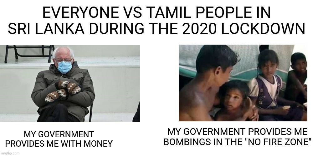 Just trying to spread awareness one meme at a time 😔 #GenocideSriLanka #NotMyIndependence #TamilGenocide #srilankaindependenceday #SriLankanGenocide