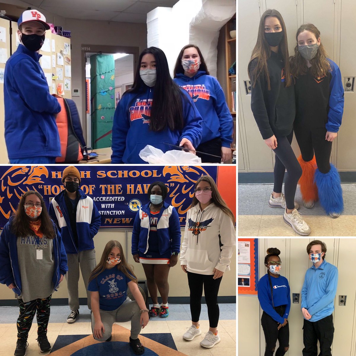 Proudly hail the BLUE and ORANGE, Hail to Valley Park High! #VPpride #HealthyHawkHomecoming