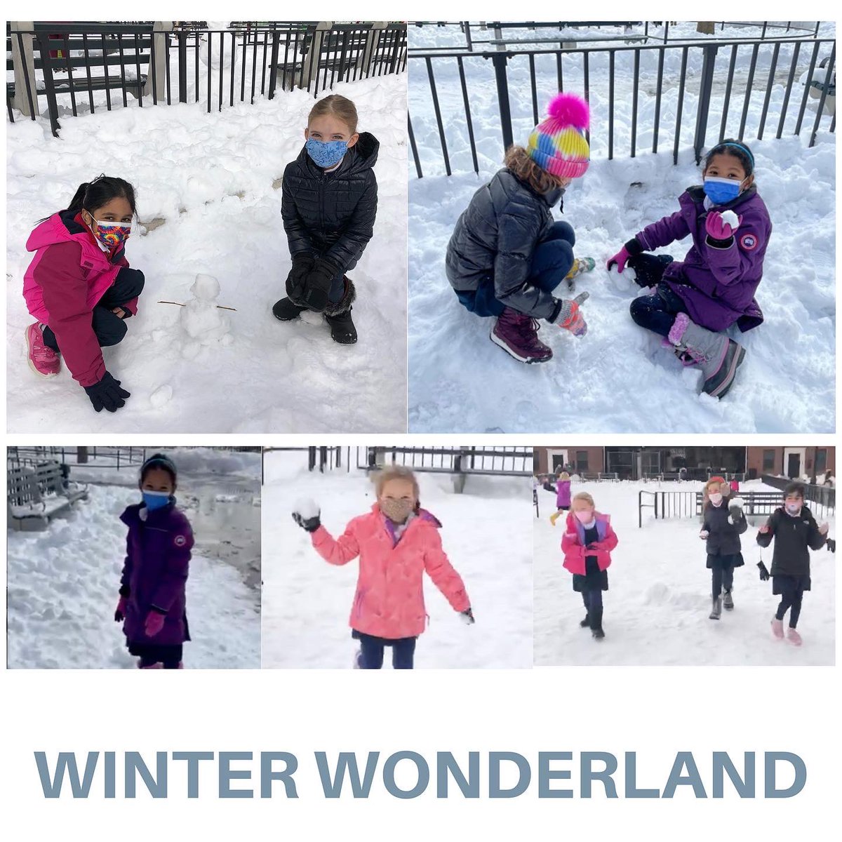 BrearleyNYC's tweet photo. Lower school students enjoyed the bountiful snow with outings to Carl Schulz Park and even climbed the snow mountain on east 83rd street! You can almost hear Ms. Zimmermann singing “Climb snowy mountain...”❄️❄️⛄️❄️❄️♥️

#brearleyschool #brearleylowerschool #brearleyfun https://t.co/V6yJIlgcAc
