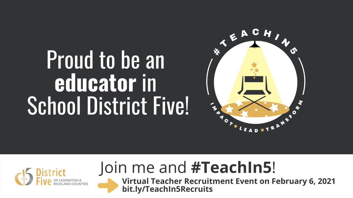 #TeachIn5