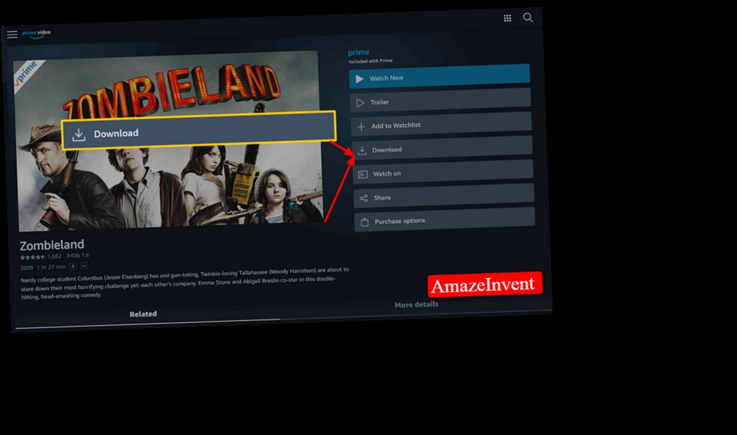 amazon prime purchased movie download to pc / Twitter