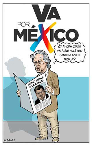 epigmenioibarra's tweet photo. Más problemas. Cartón de @fisgonmonero https://t.co/QdWyTBwZAa