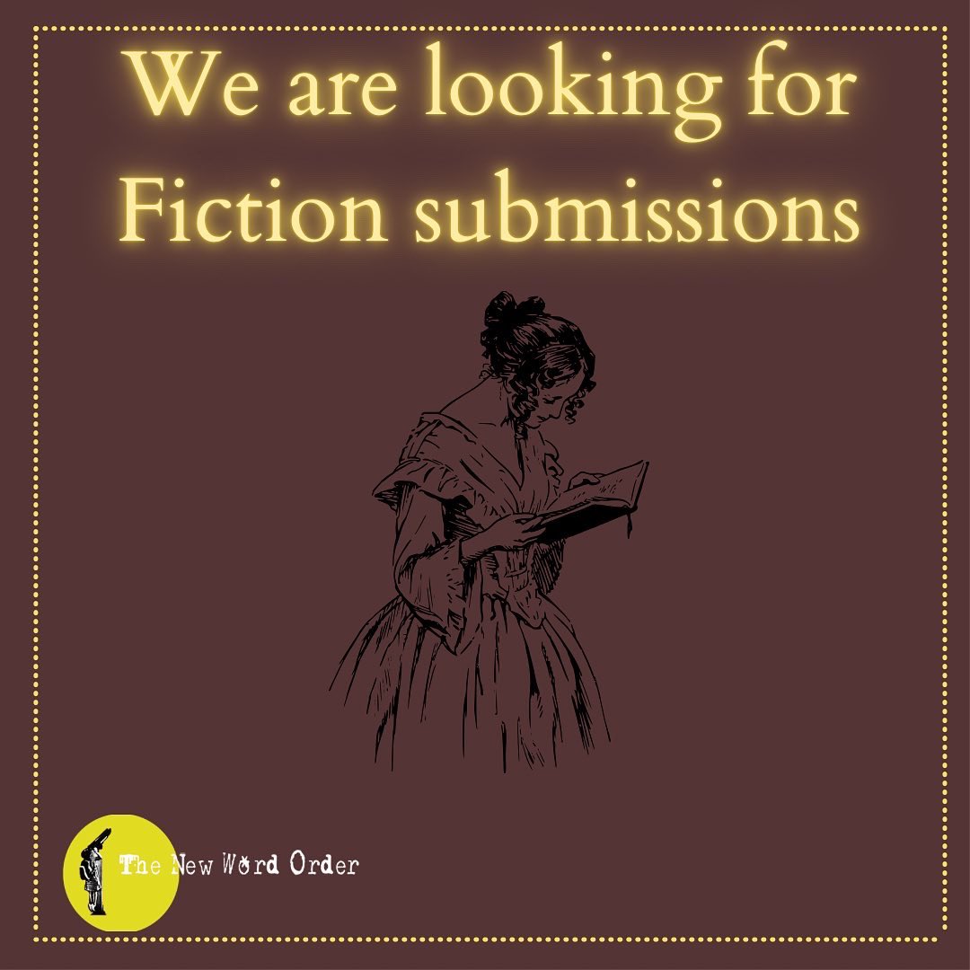 newwordorderlit's tweet photo. 📝Calling all writers!📝
•
•
•
#creative #creativewriting #TheNewWordOrder #litmag #literarymagazine #ucd #ucdstudents #writingcommunity #poetrycommunity #poetry #fiction #nonfiction #photography #art #magazinesubmission #blogger #blogger https://t.co/A5rhAWX2pC