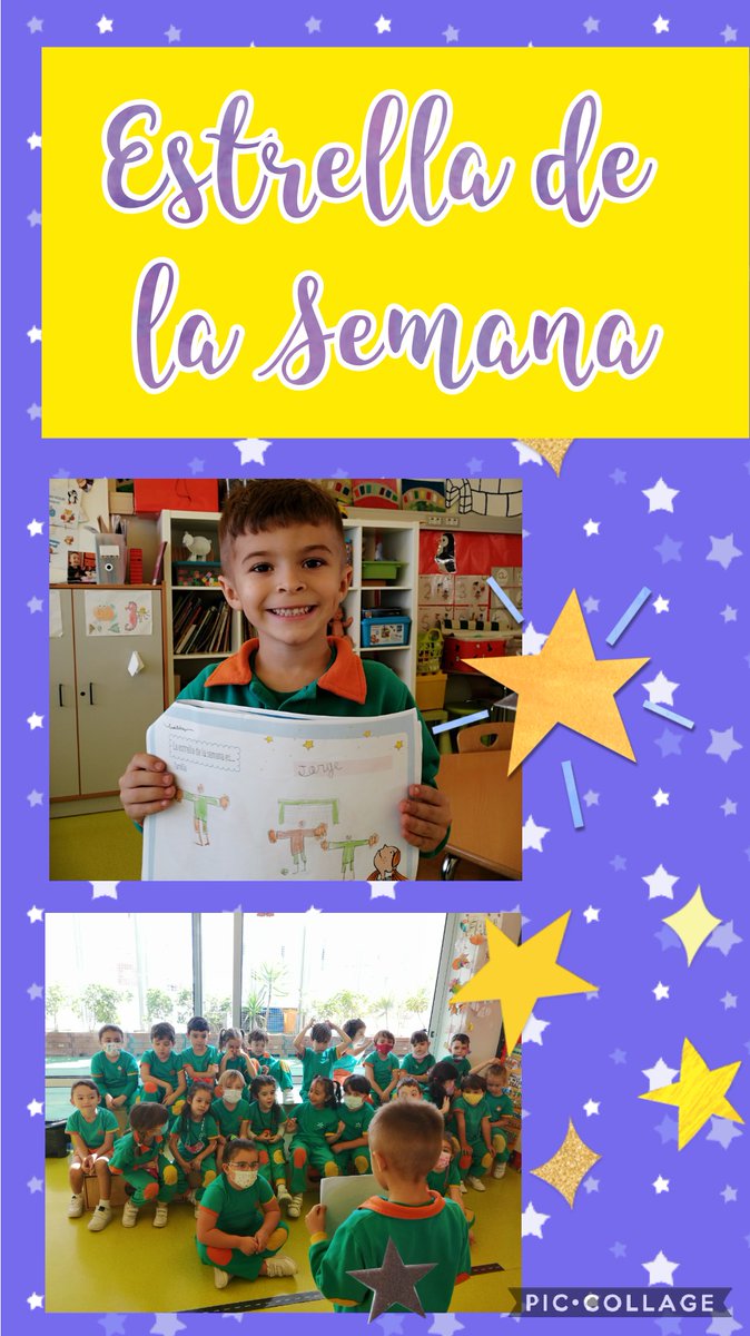 SeleneMesa's tweet photo. Nuestras 'Estrellas de la Semana'✨ esta vez han sido nuestros 🐧 Jorge, Carla y Marta 🌟
Han hecho unas exposiciones brillantes ¡Buen trabajo campeones! 😍👏👏👏 @NazaretArrecife @SeleneMesa @quevedo_yeni https://t.co/q8rOLpvwqv