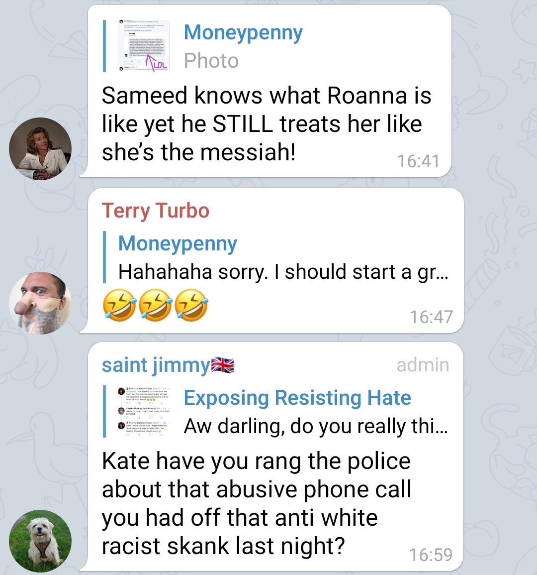 This isn't the end by the way, sorry it's a bit long.Then... this happens.. apparently I CALLED AND HARASSED HER and she's going to reporte to the police 